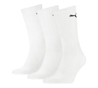 PUMA Unisex Sport 3p Socks, White, 9-11 UK