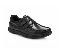 (UK 9.5 / EU 44) Kickers Reasan Strap Leather AM 112801 Shoes Black