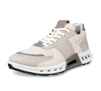 (UK 9-9.5, Pure Cashmere/Limestone/Dark Clay) Ecco Mens 2026 Biom C4 Lace Up GTX Spikeless Waterproof Leather Golf Shoes