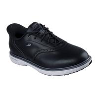 (UK 9, Black) Skechers Mens 2025 Slip-ins GO GOLF Prestige Leather Waterproof Golf Shoes