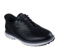 (UK 9, Black) Skechers Mens 2025 Slip-ins GO GOLF Prestige SL Leather Waterproof Golf Shoes