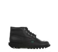 (UK 9) Kickers Kick Hi Core Mens Black Leather Ankle Boots