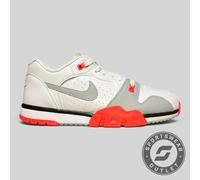UK 9 - Nike Cross Trainer Low Men's - White/Grey/Bright Crimson (CQ9182-105)