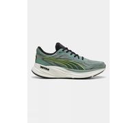 UK 9 Puma Mens Magnify Nitro 2 Tech Shoes Green Size
