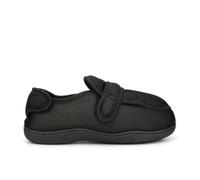 (UK 9) Zedzzz Mens Josh Memory Foam Touch Fastening Extra Wide Fit Slippers With Dual Fitting (E/5E Width)