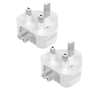 UK AC Adapter Wall Plug Power Travel Charger Adapter for Apple Macbooks Air Mac USB-C Power for Magsafe and Magsafe 2 Charger 10W 12W 3 Pins Standard Head Wall Plug