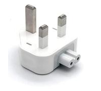 UK AC Power Adapter, Converter Wall Plug 3Pins Standard Head Charger Replacement for All MacBooks Pro Air 12W 30W 35W iBook iPod iPad iPhone USB USB-C MagSafe MagSafe 2 Power Adapters