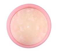 UK Aries Zodiac Candle with Cedarwood Fragrance, Rose Quartz Crystal, and Spiritual Compassion - Care Candle