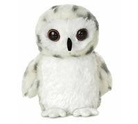 UK AURORA 31345 Mini Flopsie Snowy Owl 8In Soft Toy White World S Fast Shipping