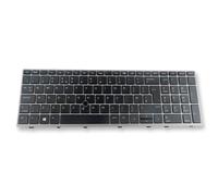 UK Backlit Keyboard Assembly for HP Zbook 15u G5 - L17971-031