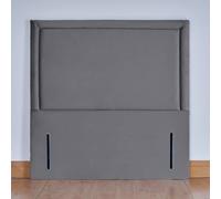 UK Bed Furniture Ashbourne 54-Inch Floor Standing Headboard in Grey | Size: King UK Bed Furniture Grey King