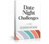 UK BEST SELLERS Date Night Challenges | 35 Scratch-Off Adventures for Couples | Fun & Romantic Card Game, Unique Gift for Boyfriend, Girlfriend, Wife | Valentine's Day, Anniversaries & More