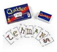UK BEST SELLERS - Quidd Word Card Game for Kids & Adults | Fun Family Game Night & Travel Game | Educational Spelling Game | Ages 8+ | Multiplayer Deck of Cards