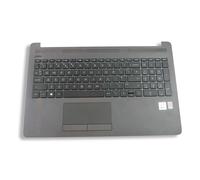 UK Black Keyboard &Palmrest (with Touchpad) Assembly for HP Notebook 250 (G7)