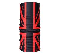 UK Black Union Jack Neck Tube Warmer Scarf Snood Bandana Seamless MOD Scooter Biker Gaiter