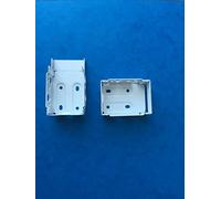 uk-blindparts 1 PAIR VENETIAN BOX BRACKETS FOR 44MM X 44MM TOP BOX WHITE