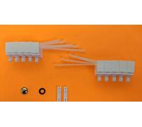UK BlindParts 3.5" INCH (89MM) Hilliards Slimline Vertical Blind Track Replacement Truck/Carrier (10 Left Hand Runners)