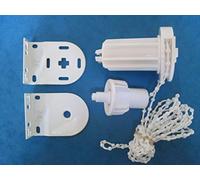 uk-blindparts 38MM PROFESSIONAL HEAVY DUTY ROLLER BLIND REPAIR KIT FOR 38MM TUBE (Stronger Metal Control Chain)
