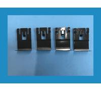 uk-blindparts ANTHRACITE GREY BLIND RELPLACEMENT BRACKETS 38mm QTY 4 ROLLER VENETIAN PLEATED