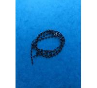uk-blindparts BLACK VERTICAL BLIND LINK BEAD CHAIN 3.5" (89MM) 200 LINKS