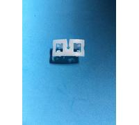 uk-blindparts Bottom Rail Clip for Aluminium Venetian Blinds - Secure Ladder String Hold - White - Aluminium