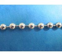 uk-blindparts CONTINUOUS-ENDLESS CHAIN LOOP -NO CONNECTOR -METAL CHROME FOR ROMAN-ROLLER-VERTI 125cm drop
