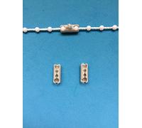 uk-blindparts PACK OF 5 GREY EASY BREAK BLIND CHAIN CONNECTOR JOINER* CHILD SAFE* SUITABLE OF CHAIN