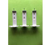 uk-blindparts White face fit brackets WIDE 90mm projection (3 BRACKETS)
