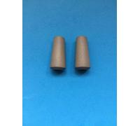 uk-blindparts WOODEN VENETIAN TOGGLES - PAIR -RUSTIC GREY