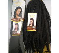 UK: Blonde 613 Equal Freetress Afro Kinky Bulk. Hair Twist, Braid, Twist, Senegalese, Braiding (Black Colour 1)