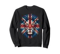 UK British Flag Lion Sweatshirt