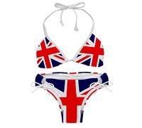 UK British Flag Women Bikini Swimsuit Bikini Sets Swimming Multicoloured