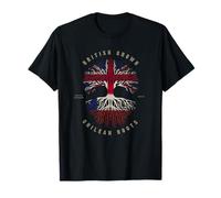 UK British Grown Chilean Roots DNA Chile Flag T-Shirt