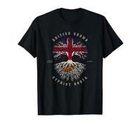 UK British Grown Cypriot Roots DNA Cyprus Flag T-Shirt