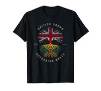 UK British Grown Grenadian Roots DNA Grenada Flag T-Shirt