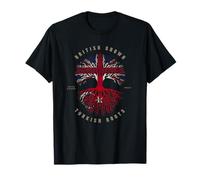 UK British Grown Turkish Roots DNA Turkey Flag T-Shirt