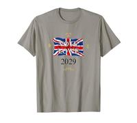UK British Pride GB Britain Patriots Proud Vote Lowe 2029 T-Shirt