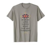 UK British Proud Patriot Rupert Lowe Saying WE are Thinking T-Shirt