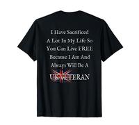 UK British Veteran Patriotic Quote Army Proud Gift T-Shirt