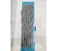 UK: By Impression, 14 Inches Trendy Wavy Looped Faux Locks, Dreadlocks. Lovely Singular Crochet Dread Locs (Grey)