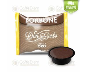 UK Caffè Borbone Lavazza A Modo Mio 200 Coffee Pod Don Carlo Oro Gold