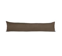 UK Care Direct Faux Suede Door Draught Excluder |Colour - Brown, Size - 85 x 20 Cm| Wind and Dust Stopper Saves Energy |Durable and Convenient to Use Hollowfibre Filled Door Stopper