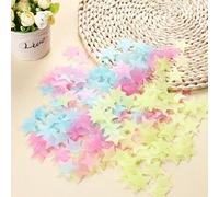 UK CELTD 50 x Glow in The Dark Stars Wall Stickers Kids Bedroom Nursery Ceiling Fun Mix Colours