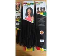 UK: Cherish Marley Braid. Afro Kinky Bulk Hair Twist, Braid, Twist, Senegalese, Braiding. Black Colour