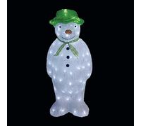 UK Christmas World The Snowman Large Acrylic with 100 LEDs