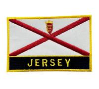 UK County Flag Patch All Counties Embroidered 9.5 x 6 cm Iron-On or Sew-On Badge Applique British Emblem for Jacket Backpack Clothes DIY Crafts (Jersey)