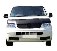 UK Custom Covers BB199 Tailored Half Bonnet Bra Stone Chip Protector Black Carbon Fibre Look - To Fit VW Transporter T5/T5.1 2003-2009