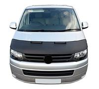 UK Custom Covers BB207 Bonnet Bra Stone Chip Protector Black Carbon Fibre Look - To Fit VW Transporter T5/T5.1 2009-2015