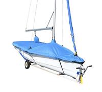 UK Custom Covers BC417BLUE Tailored Waterproof Dinghy Cover Blue -To Fit The Laser Bahia Dinghy