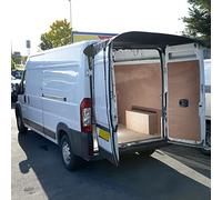 UK Custom Covers BDC508GAD2 Tailored Rear Barn Door Awning Cover Grey - To Fit Fiat Ducato 2006 Onwards